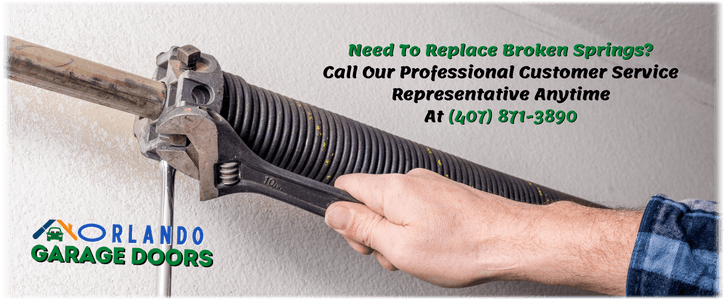 Broken Garage Door Spring Repair Orlando FL